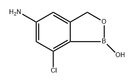 5-Amino-7-chlorobenzo[c][1,2]oxaborol-1(3H)-ol Struktur