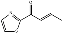 (E)-1-(Thiazol-2-yl)but-2-en-1-one Struktur