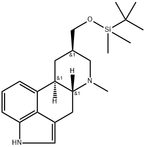 (8β)-8-[[[(1,1-DiMethylethyl)diMethylsilyl]oxy]Methyl]-6-Methylergoline Struktur