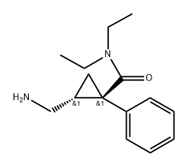 (1R,2R)-Milnacipran HCl Struktur