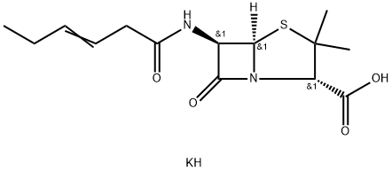 Penicillin F Potassium Salt Struktur