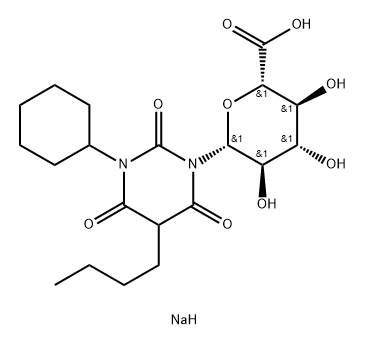 bucolome N-glucuronide Struktur