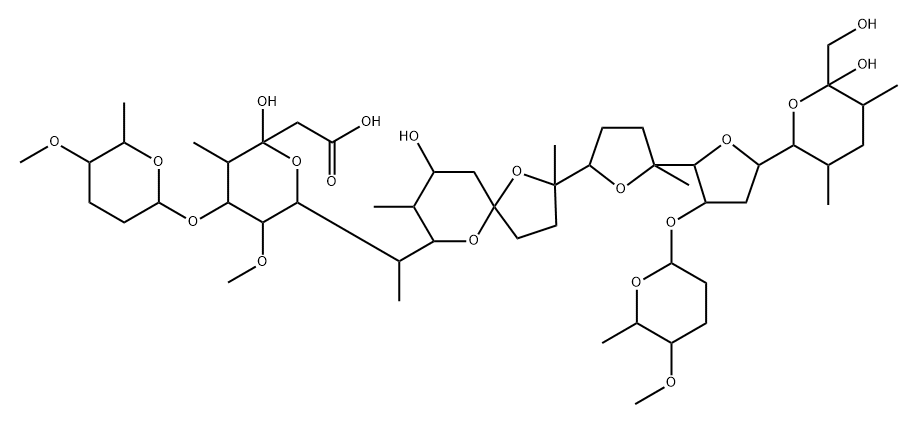 octacyclomycin Struktur