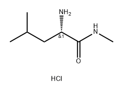 H-Leu-Nhme Hydrochloride Struktur