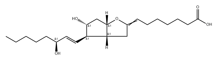 dihomo-prostaglandin I(2) Struktur