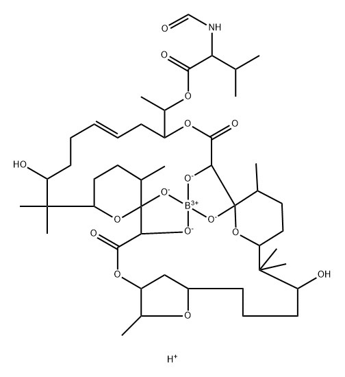 N-formylboromycin Struktur