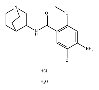 Zacopride hydrochloride [USAN:INN] Struktur