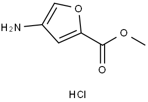 Methyl 4-Aminofuran-2-carboxylate Hydrochloride Struktur