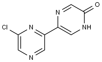 6-Chloro-5'-hydroxy-2,2'-bipyrazine Struktur