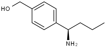 (4-[(1R)-1-AMINOBUTYL]PHENYL)METHANOL Struktur