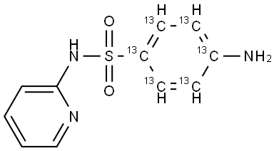 スルファピリジン-13C6 (フェニル-13C6)