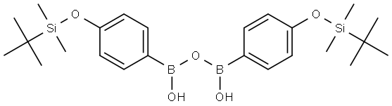 Boronic acid, B-[4-[[(1,1-dimethylethyl)dimethylsilyl]oxy]phenyl]-, B,B'-anhydride