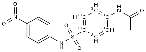 スルファニトラン-(スルファニルアミド環(huán)-13C6)