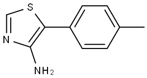 4-Amino-5-(4-tolyl)thiazole Struktur