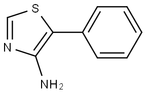 4-Amino-5-phenylthiazole Struktur