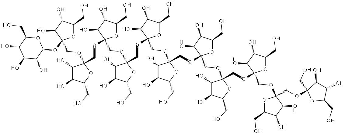 Fructo-oligosaccharide DP12/GF11 Struktur