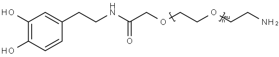 DA-PEG-NH2 Struktur