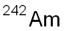 AMERICIUM-242 Struktur