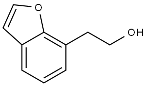 2-(1-benzofuran-7-yl)ethanol Struktur