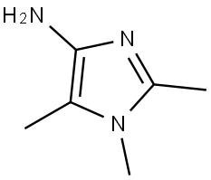 1,2,5-trimethyl-1H-imidazol-4-amine Struktur