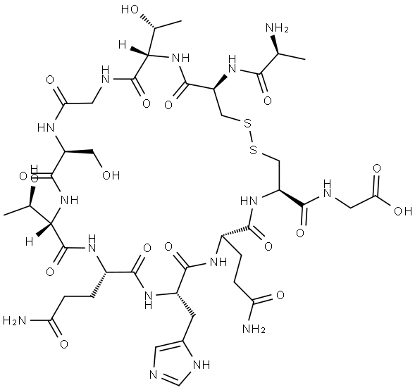 SPACE peptide Struktur