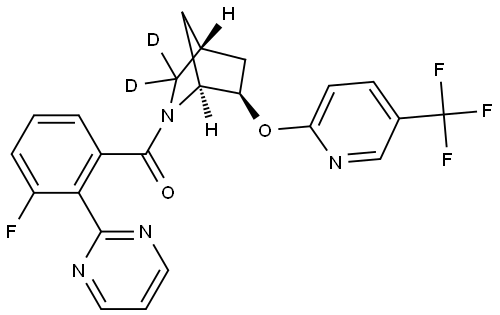 化合物 JNJ-61393215, 1637681-55-0, 結構式