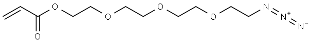 Azido-PEG4-Acrylate Struktur