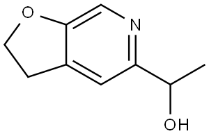 Furo[2,3-c]pyridine-5-methanol, 2,3-dihydro-α-methyl- Struktur