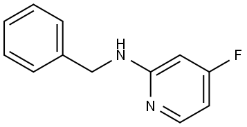 N-benzyl-4-fluoropyridin-2-amine Struktur