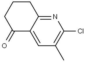 5(6H)-Quinolinone, 2-chloro-7,8-dihydro-3-methyl- Struktur