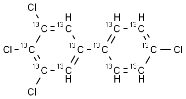 3,4,4',5-TETRACB (PCB-81) (13C12, 99%) 40+/-2 ug/ml in Nonane Struktur