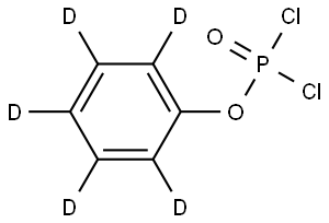 phenyl-d5 phosphorodichloridate Struktur