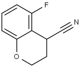 5-fluoro-2H-chromene-4-carbonitrile Struktur