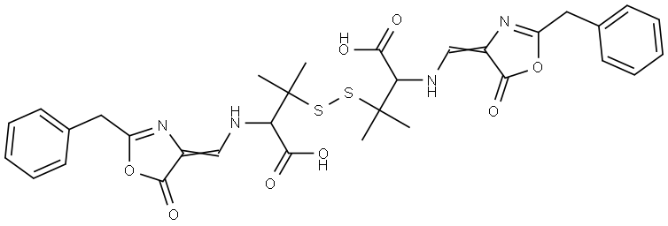 Penicillenic Acid Disulfide Struktur