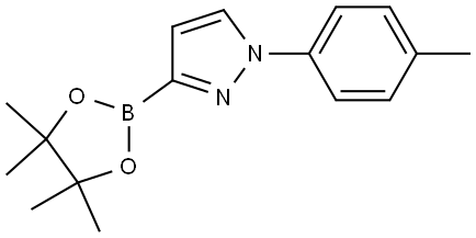 1-(4-Tolyl)-1H-pyrazole-3-boronic acid pinacol ester Struktur