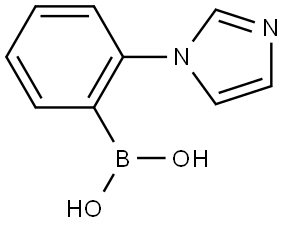 2-(Imidazol-1-yl)phenylboronic acid Struktur