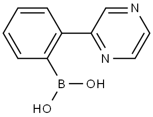 2-(Pyrazin-2-yl)phenylboronic acid Struktur