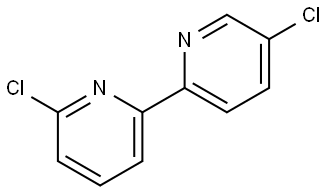 5,6'-dichloro-2,2'-bipyridine Struktur