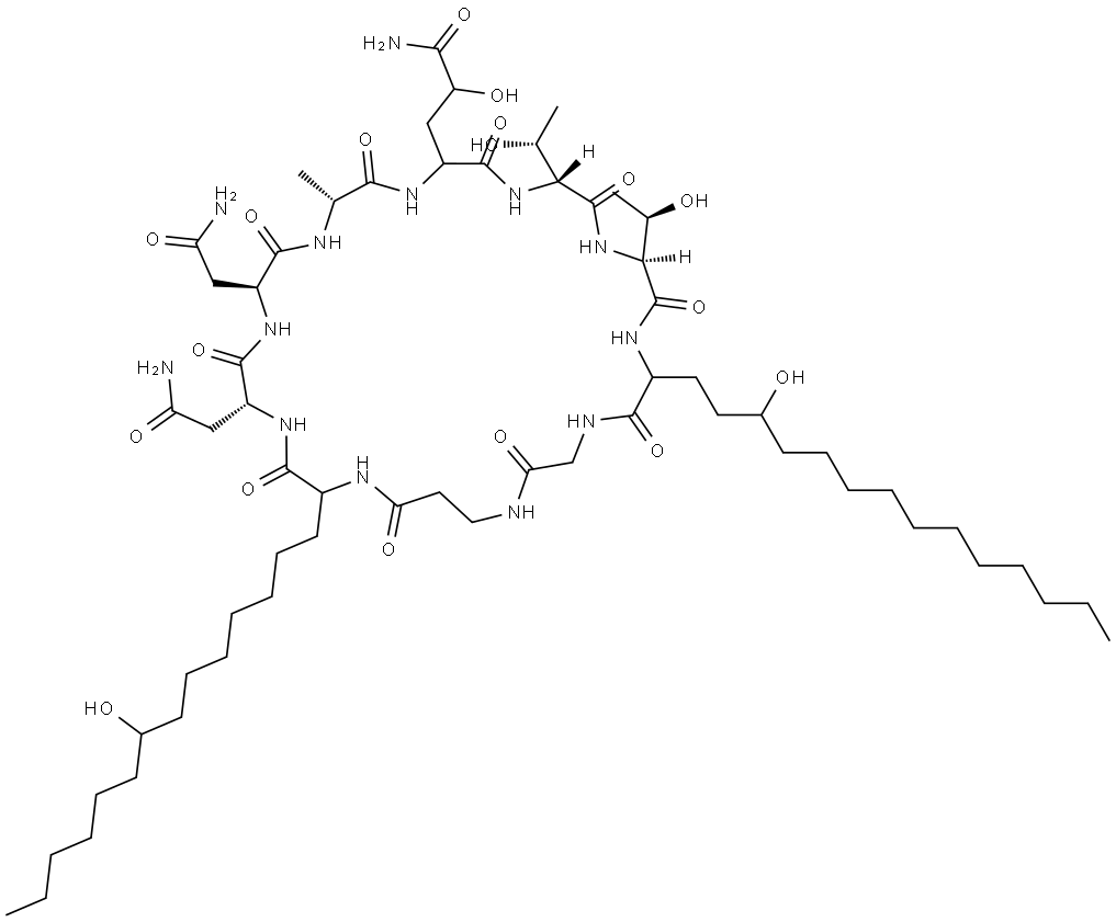 Arborcandin F Structure