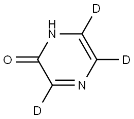 pyrazin-d3-2-ol Struktur