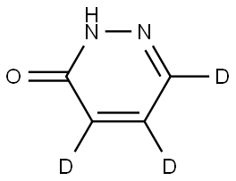 pyridazin-d3-3-ol Struktur