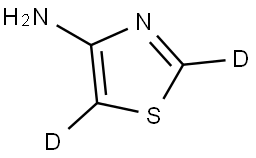 thiazol-d2-4-amine Struktur