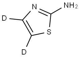 thiazol-d2-2-amine Struktur