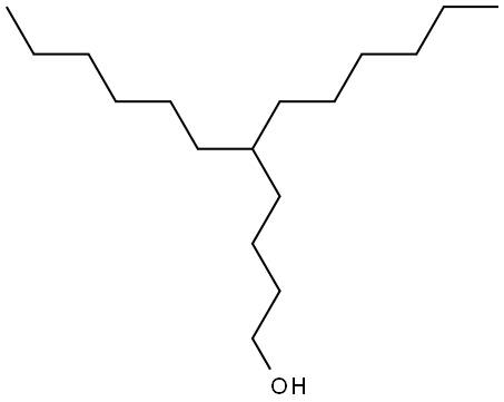 5-hexylundecan-1-ol Struktur