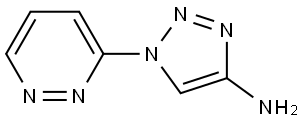 1-(pyridazin-3-yl)-1H-1,2,3-triazol-4-amine Struktur