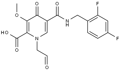 Dolutegravir Impurity 10 Struktur