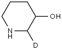 piperidin-2-d-3-ol Struktur