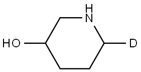 piperidin-6-d-3-ol Struktur