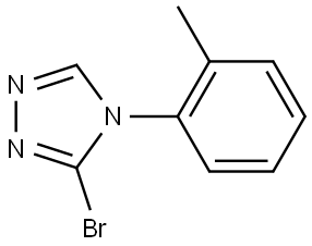 3-bromo-4-(o-tolyl)-4H-1,2,4-triazole Struktur