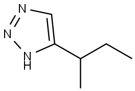 5-(sec-butyl)-1H-1,2,3-triazole Struktur